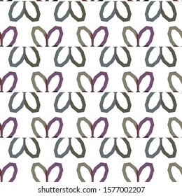 Seamless geometric ornamental vector pattern. Abstract background