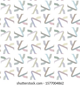 Seamless geometric ornamental vector pattern. Abstract background