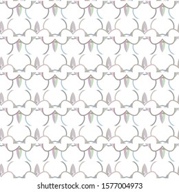 Seamless geometric ornamental vector pattern. Abstract background