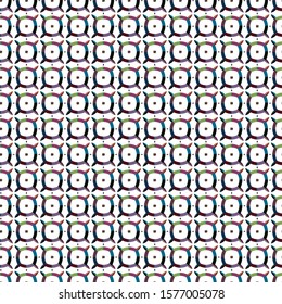 Seamless geometric ornamental vector pattern. Abstract background