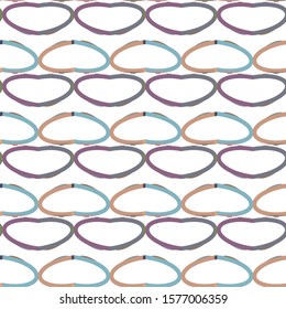 Seamless geometric ornamental vector pattern. Abstract background