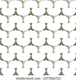 Seamless geometric ornamental vector pattern. Abstract background