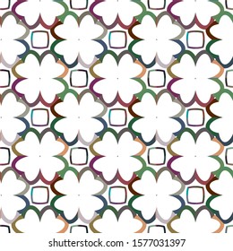 Seamless geometric ornamental vector pattern. Abstract background