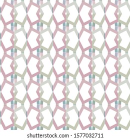 Seamless geometric ornamental vector pattern. Abstract background