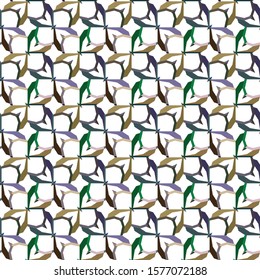 Seamless geometric ornamental vector pattern. Abstract background