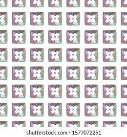 Seamless geometric ornamental vector pattern. Abstract background