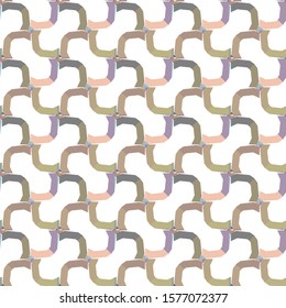 Seamless geometric ornamental vector pattern. Abstract background