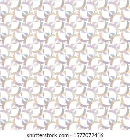 Seamless geometric ornamental vector pattern. Abstract background