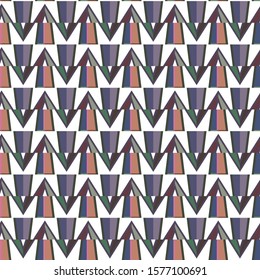 Seamless geometric ornamental vector pattern. Abstract background
