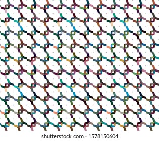 Seamless geometric ornamental vector pattern. Abstract background