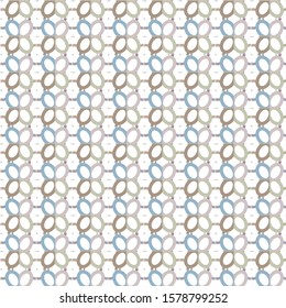 Seamless geometric ornamental vector pattern. Abstract background