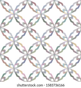 Seamless geometric ornamental vector pattern. Abstract background