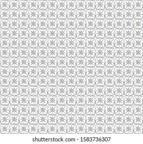 Seamless geometric ornamental vector pattern. Abstract background