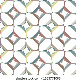 Seamless geometric ornamental vector pattern. Abstract background