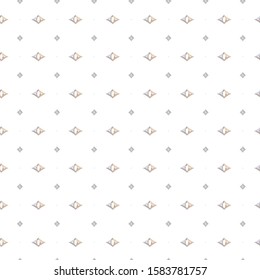 Seamless geometric ornamental vector pattern. Abstract background