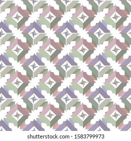 Seamless geometric ornamental vector pattern. Abstract background