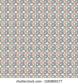 Seamless geometric ornamental vector pattern. Abstract background