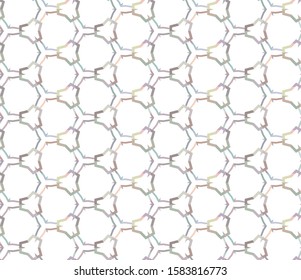 Seamless geometric ornamental vector pattern. Abstract background