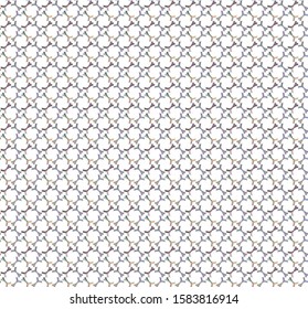 Seamless geometric ornamental vector pattern. Abstract background