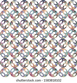 Seamless geometric ornamental vector pattern. Abstract background