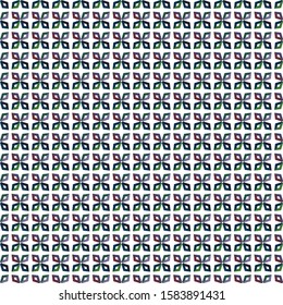 Seamless geometric ornamental vector pattern. Abstract background