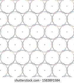 Seamless geometric ornamental vector pattern. Abstract background