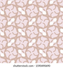 Seamless geometric ornamental vector pattern. Abstract background