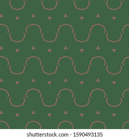 Seamless geometric ornamental vector pattern. Abstract background