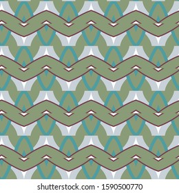 Seamless geometric ornamental vector pattern. Abstract background
