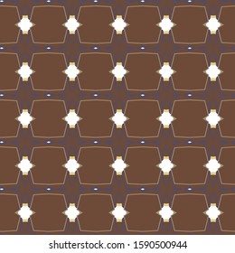 Seamless geometric ornamental vector pattern. Abstract background