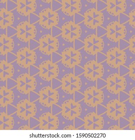 Seamless geometric ornamental vector pattern. Abstract background