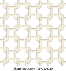Seamless geometric ornamental vector pattern. Abstract background