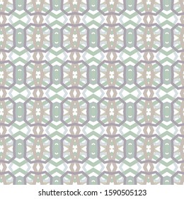 Seamless geometric ornamental vector pattern. Abstract background