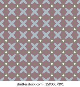 Seamless geometric ornamental vector pattern. Abstract background