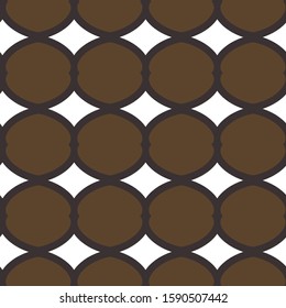 Seamless geometric ornamental vector pattern. Abstract background