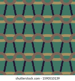 Seamless geometric ornamental vector pattern. Abstract background