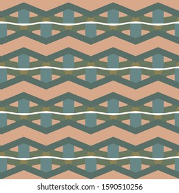 Seamless geometric ornamental vector pattern. Abstract background