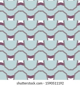 Seamless geometric ornamental vector pattern. Abstract background