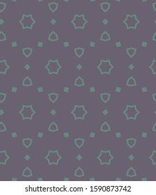 Seamless geometric ornamental vector pattern. Abstract background