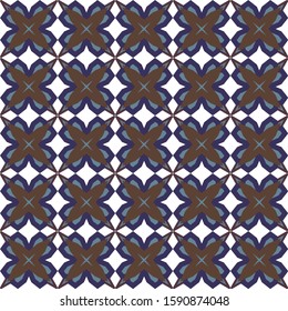 Seamless geometric ornamental vector pattern. Abstract background