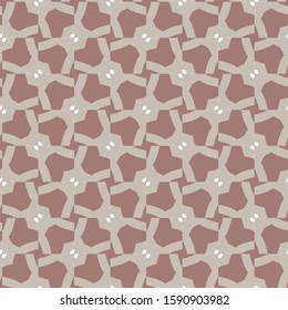 Seamless geometric ornamental vector pattern. Abstract background
