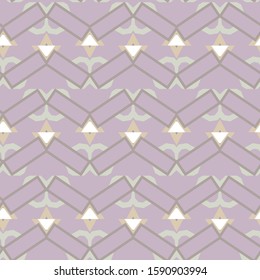 Seamless geometric ornamental vector pattern. Abstract background