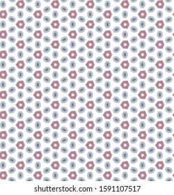 Seamless geometric ornamental vector pattern. Abstract background