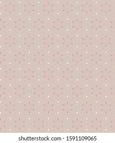 Seamless geometric ornamental vector pattern. Abstract background