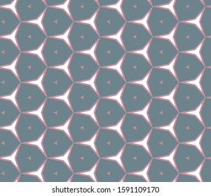 Seamless geometric ornamental vector pattern. Abstract background