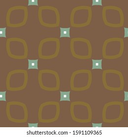 Seamless geometric ornamental vector pattern. Abstract background