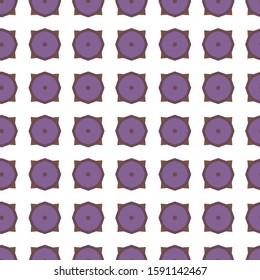 Seamless geometric ornamental vector pattern. Abstract background
