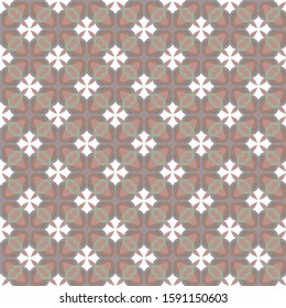 Seamless geometric ornamental vector pattern. Abstract background