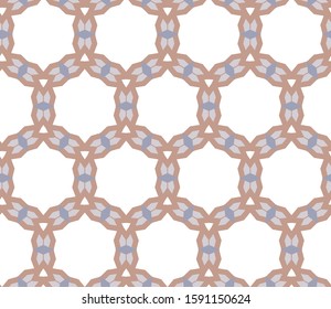 Seamless geometric ornamental vector pattern. Abstract background