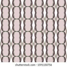 Seamless geometric ornamental vector pattern. Abstract background